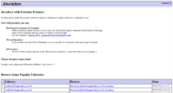 Desktop Screenshot of javadox.com